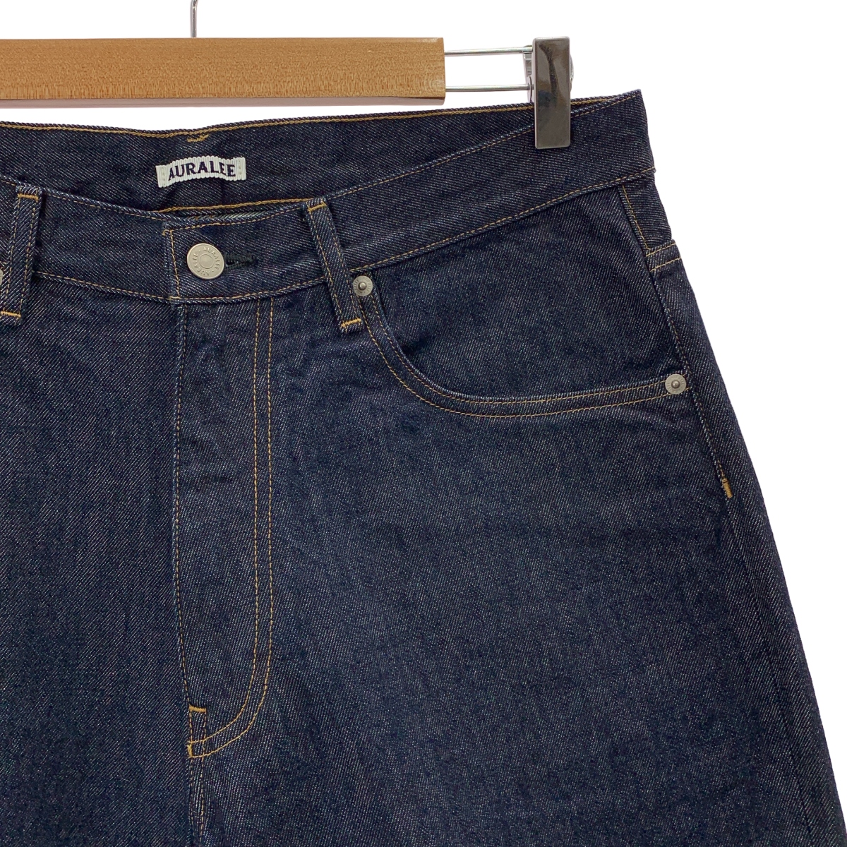 AURALEE / オーラリー HARD TWIST DENIM WIDE PANTS ハードツイスト ワイド デニムパンツ