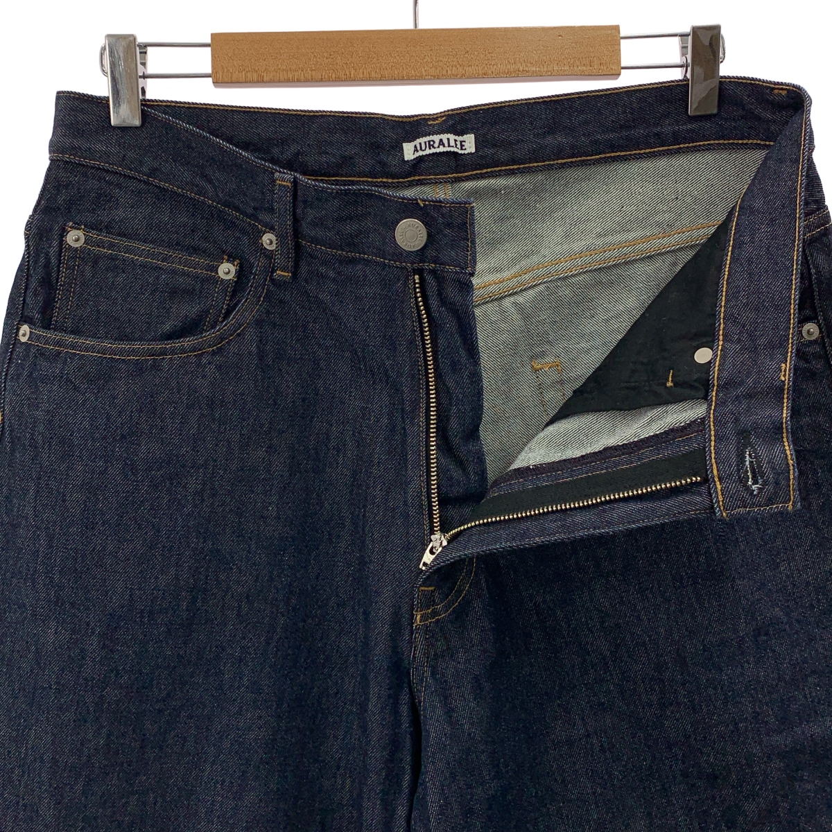 AURALEE / オーラリー HARD TWIST DENIM WIDE PANTS ハードツイスト ワイド デニムパンツ