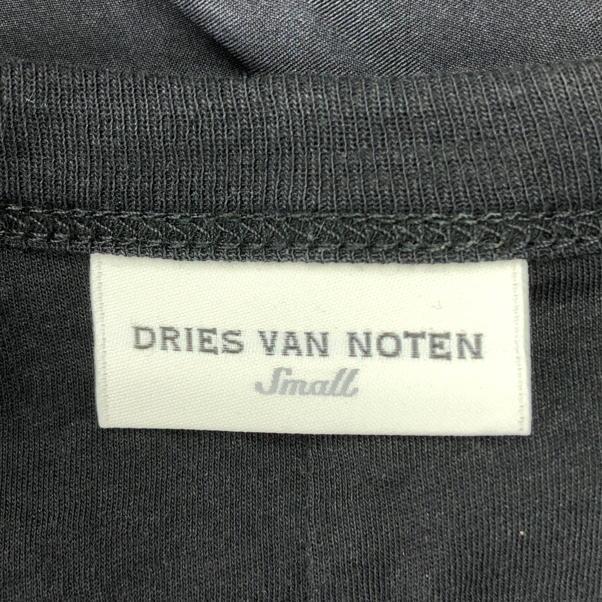 DRIES VAN NOTEN / ドリスヴァンノッテン ノースリーブ シルクコットン ドレープ ロングワンピース
