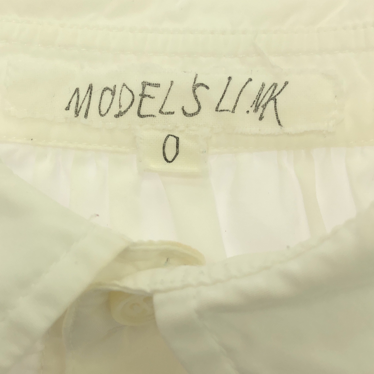 None / MODEL'S LINK / モデルスリンク シャーリング コットン プルオーバー シャツ