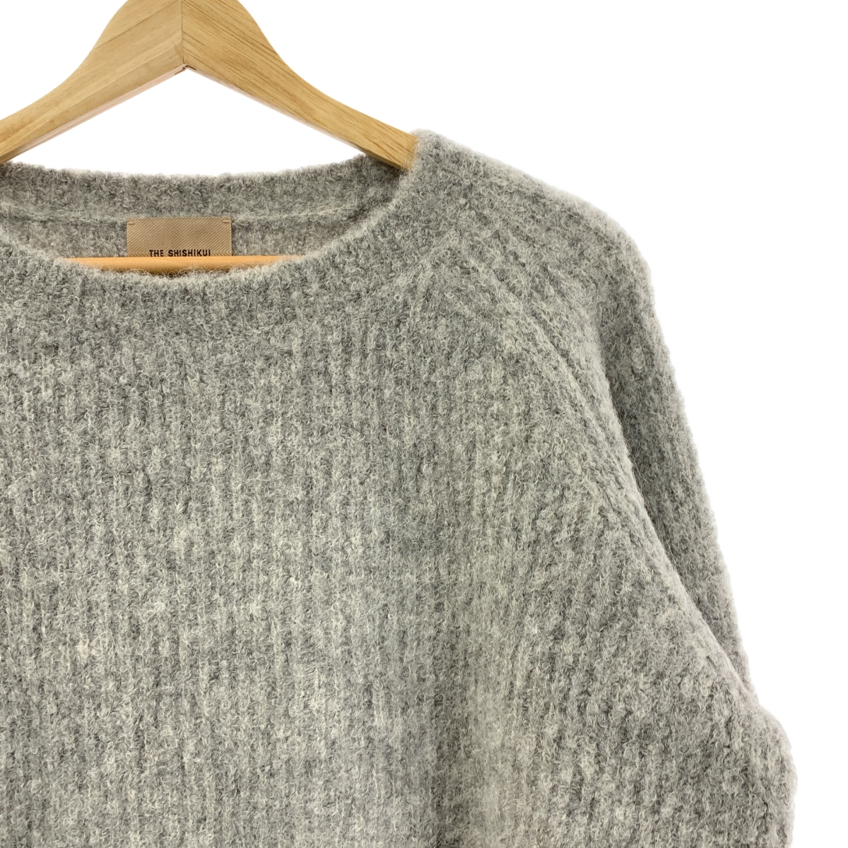 THE SHISHIKUI / シシクイ ALPACA 65 KNIT アルパカ クロップドニット
