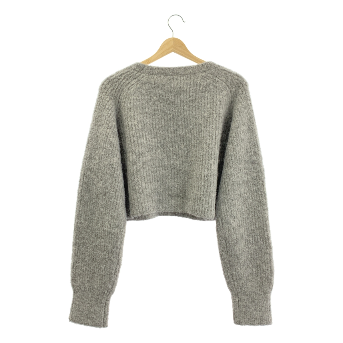 THE SHISHIKUI / シシクイ ALPACA 65 KNIT アルパカ クロップドニット