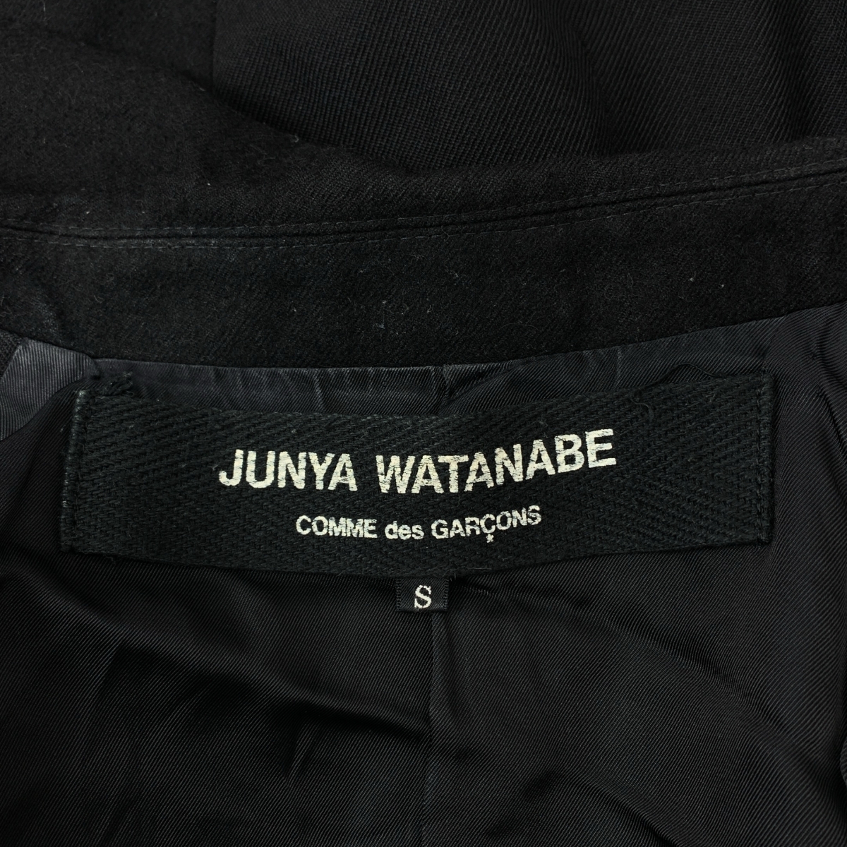 JUNYA WATANABE COMME des GARCONS / ジュンヤワタナベ ウール 切替 2B テーラード ジャケット
