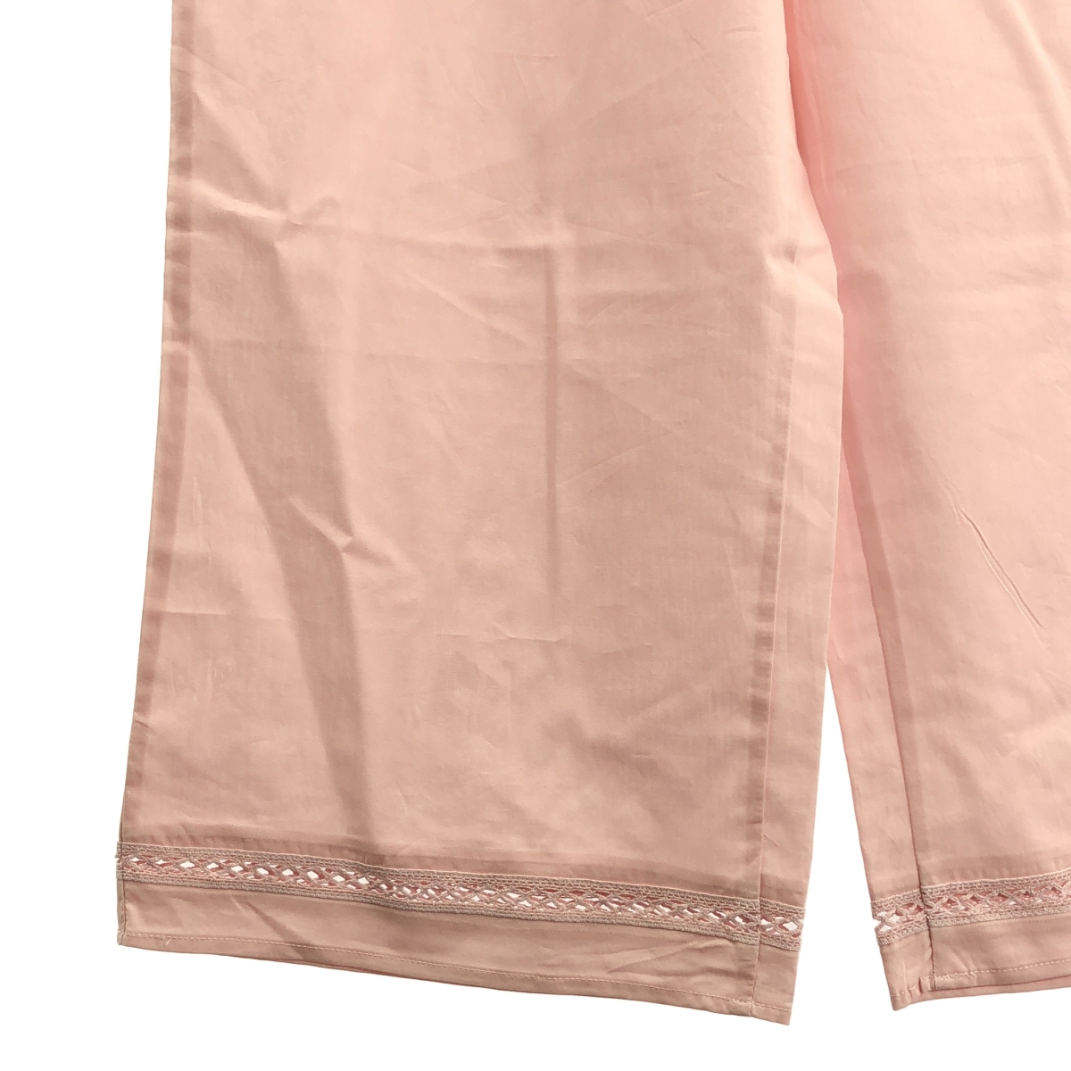 KURASHI&Trips PUBLISHING / クラシアンドトリップスパブリッシング ドローストリング レース イージー パンツ