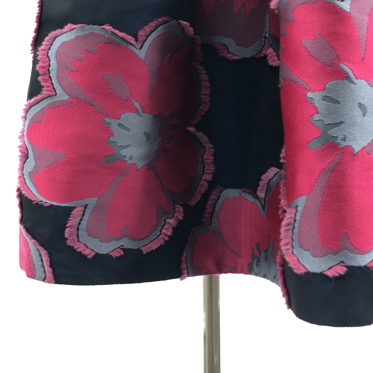 その他 Anna big flower ジャガード ロングスカート