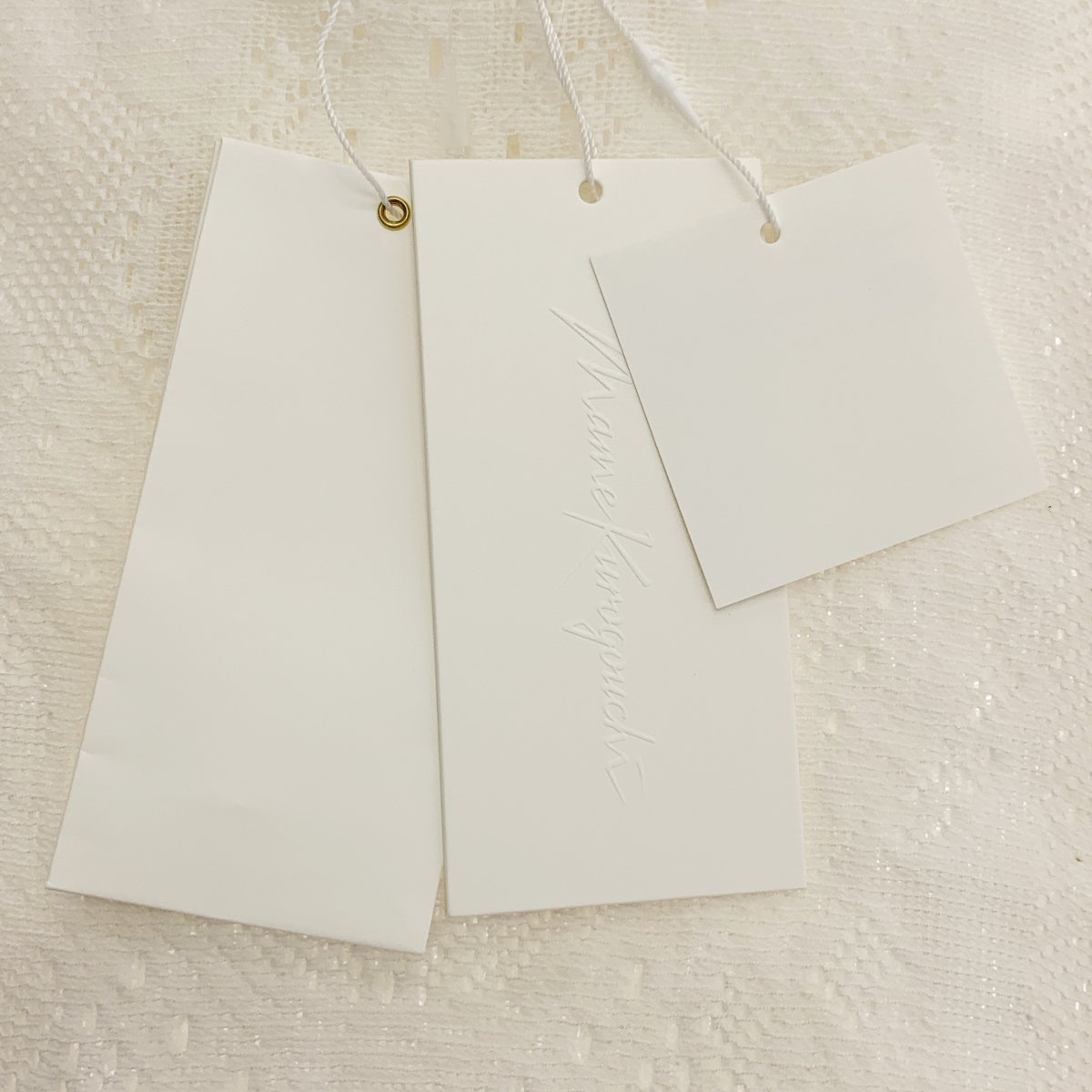 Mame Kurogouchi / マメクロゴウチ Curtain Lace Jacquard Jersey Top カーテンレース Tシャツ