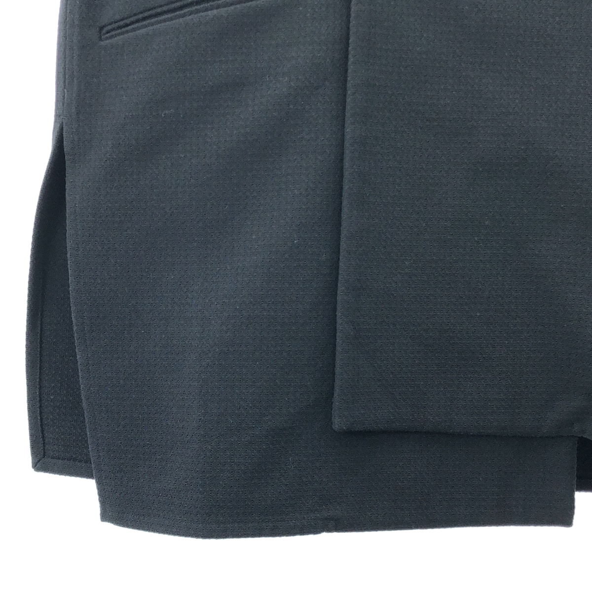 ETHOSENS / エトセンス ダブルブレスト コットン ジレ ベスト