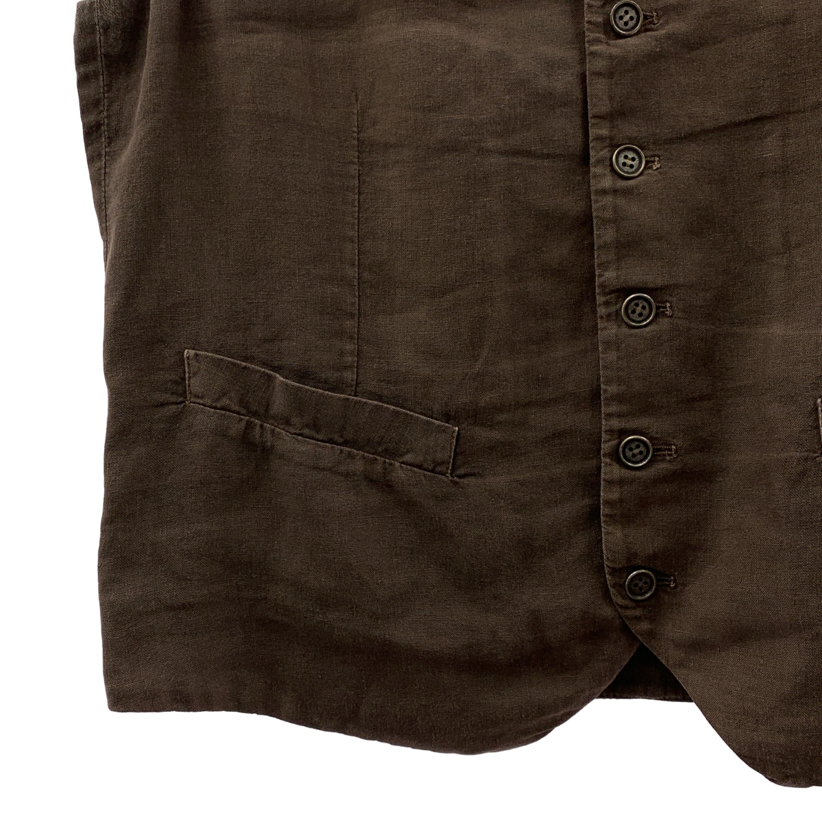 BRUNELLO CUCINELLI / ブルネロクチネリ バックアジャスター ジレ ベスト / 総裏地