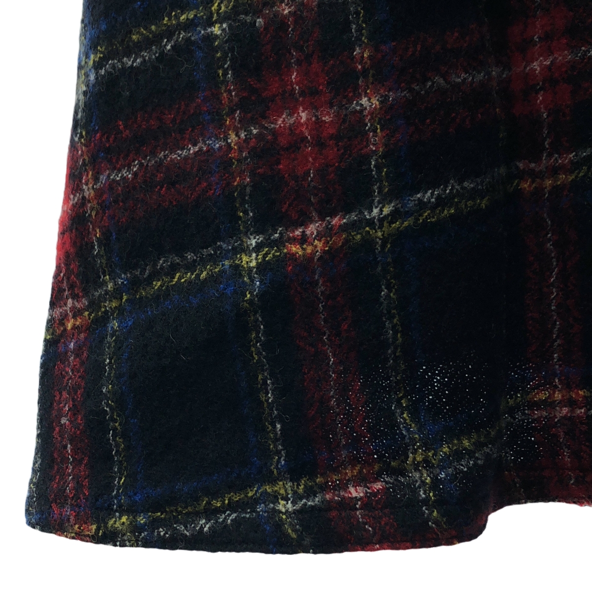 R & D.M.Co- / オールドマンズテーラー WOOL TARTAN CHECK POCET DRESS ウール タータンチェック ポケットドレス ワンピース