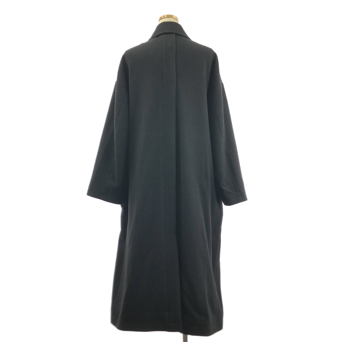 noir kei ninomiya / ノワールケイニノミヤ ウール オーバーシルエット ダブルコート / 総裏地