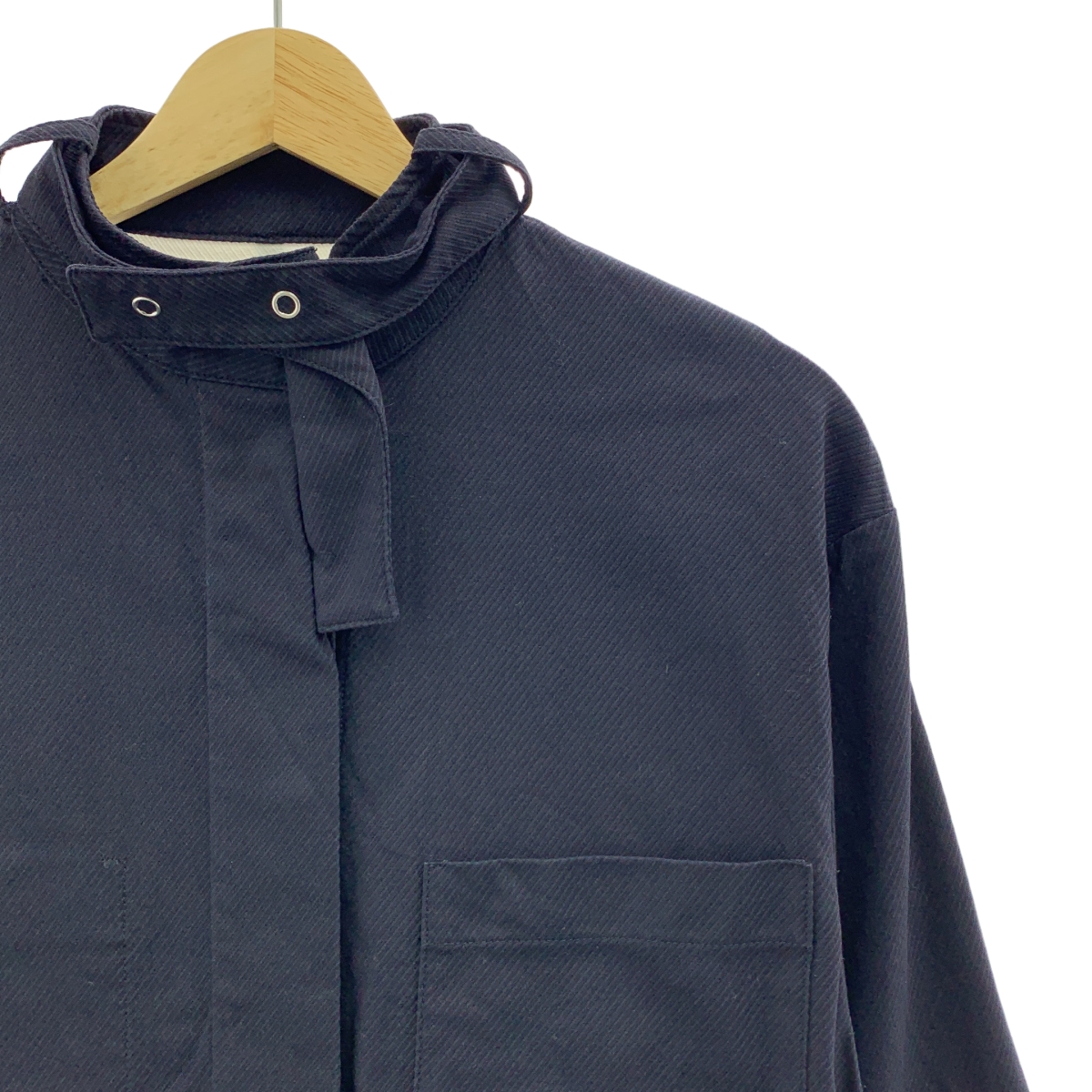 CEDRIC CHARLIER / セドリックシャルリエ オーバースリーブ ドローストリング ジャケット