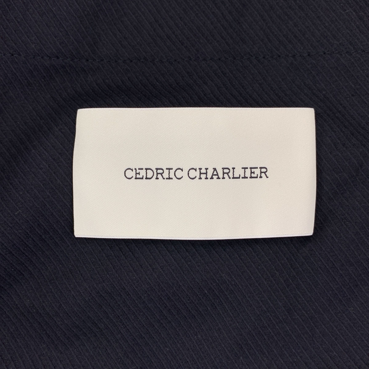 CEDRIC CHARLIER / セドリックシャルリエ オーバースリーブ ドローストリング ジャケット