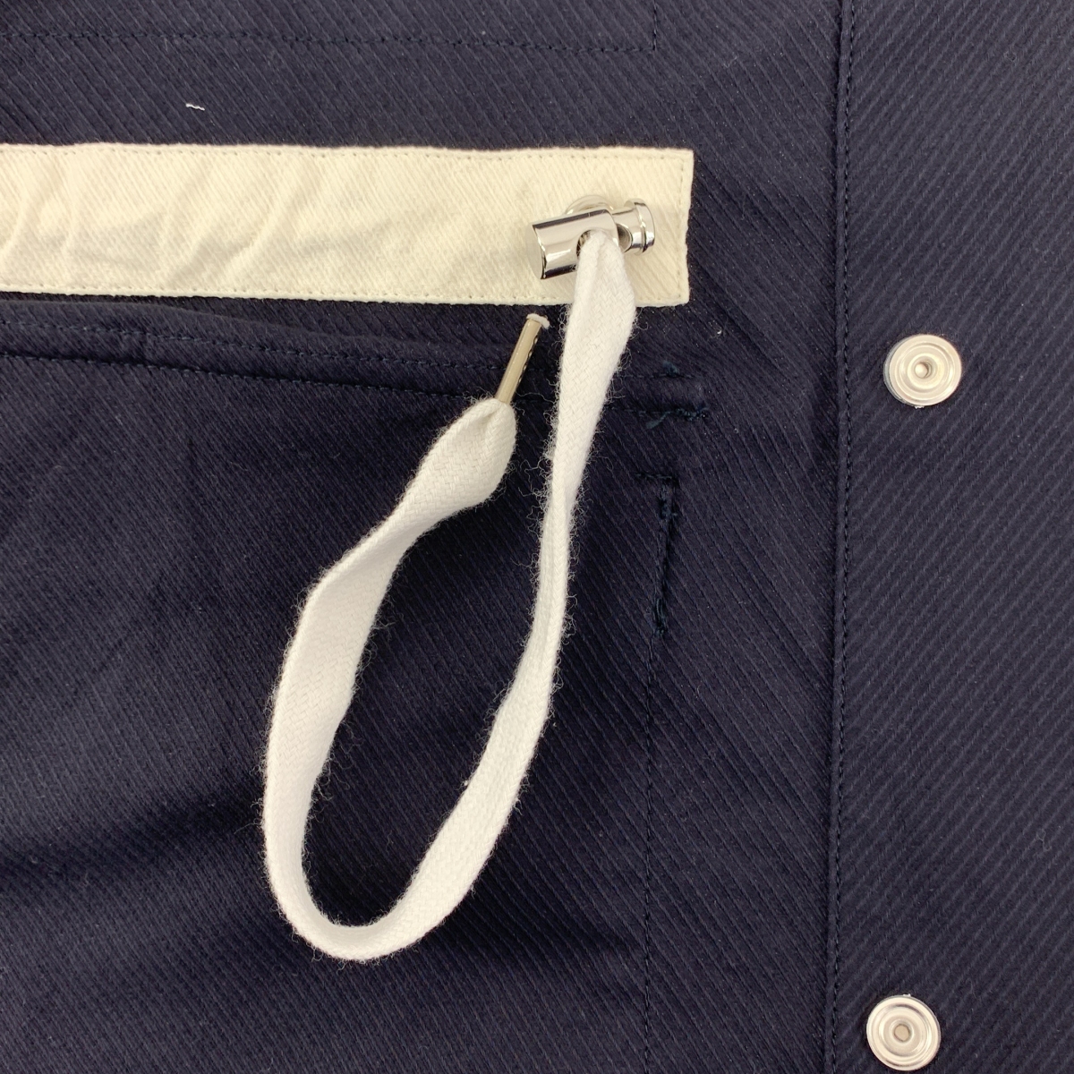 CEDRIC CHARLIER / セドリックシャルリエ オーバースリーブ ドローストリング ジャケット