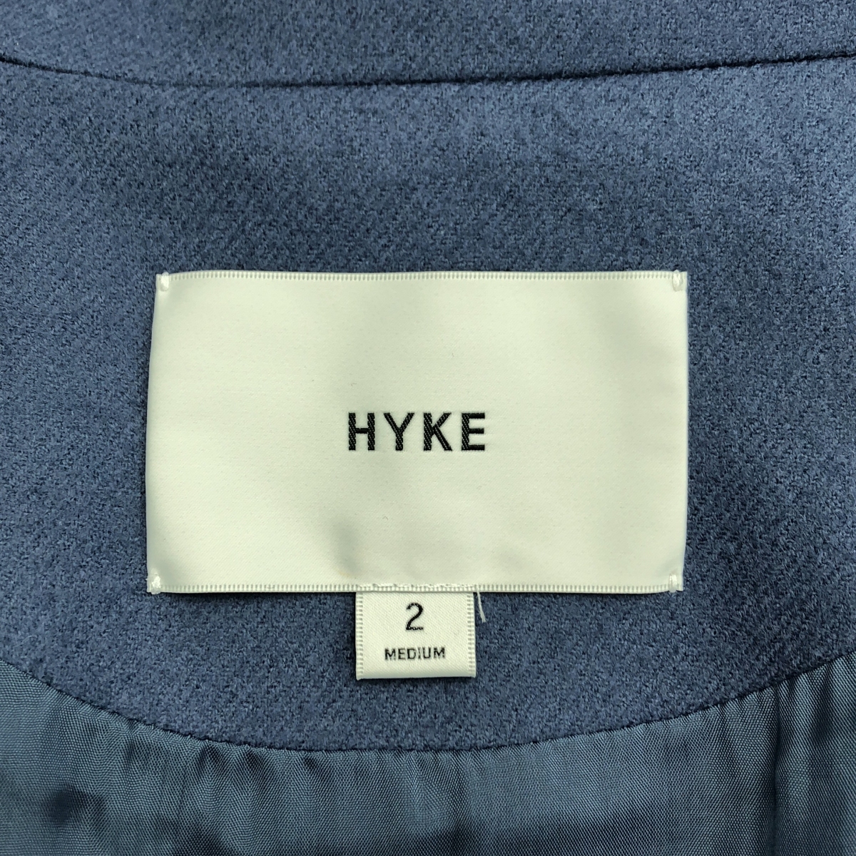 HYKE / ハイク WOOL SHOP COAT ウール ショップ コート