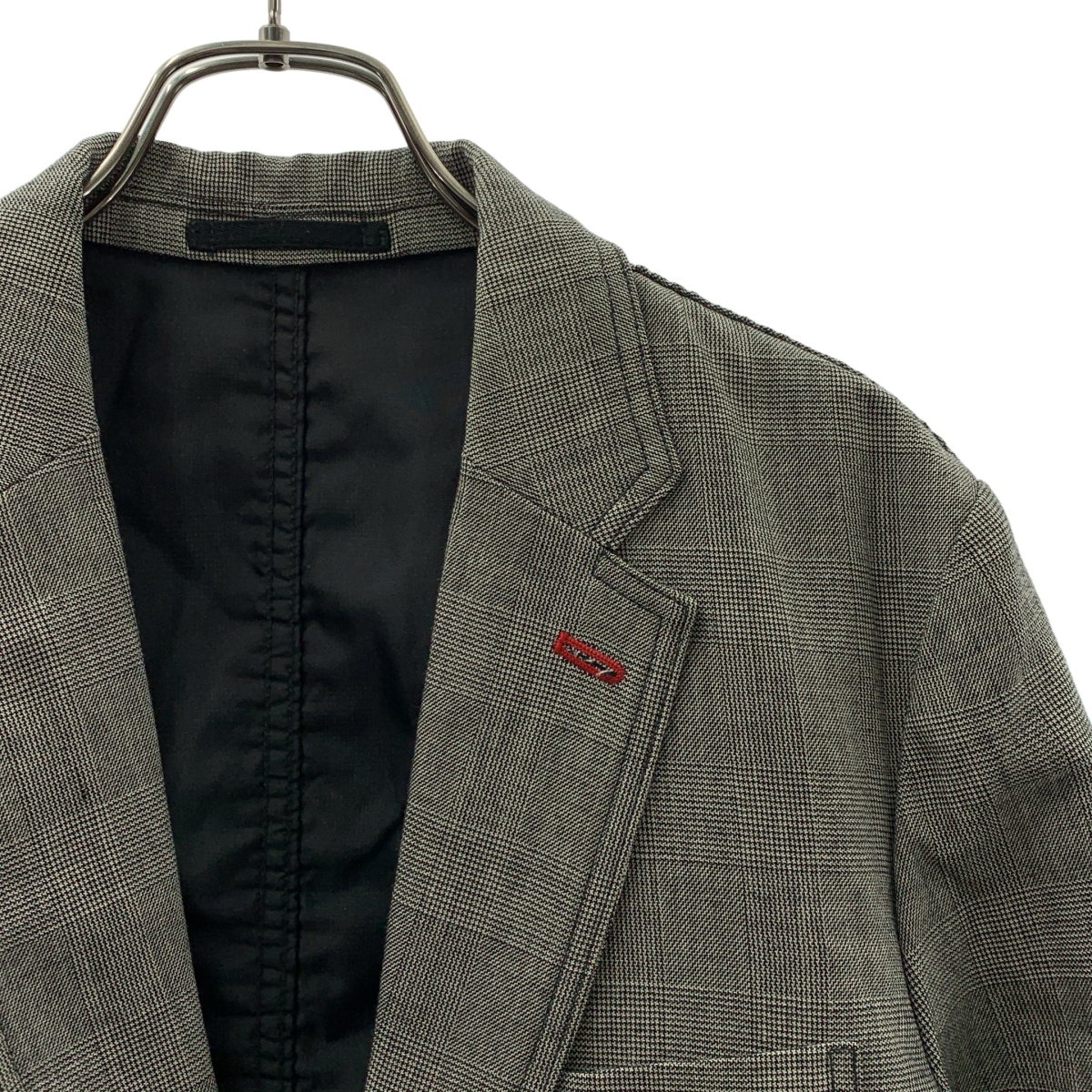 COMME des GARCONS HOMME / コムデギャルソンオム グレンチェック パッカリング テーラードジャケット