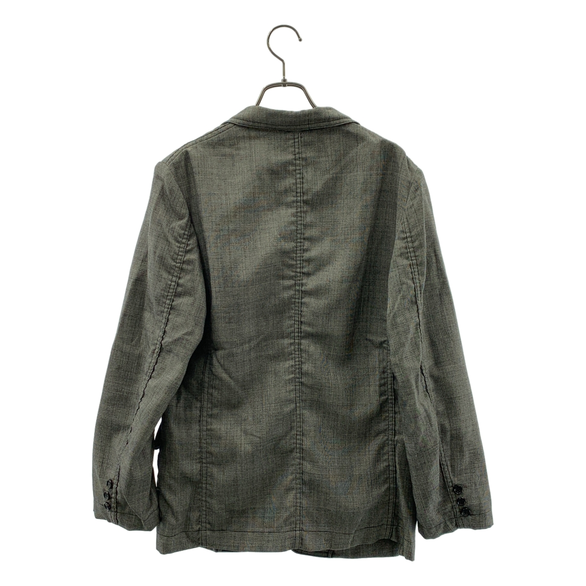 COMME des GARCONS HOMME / コムデギャルソンオム グレンチェック パッカリング テーラードジャケット