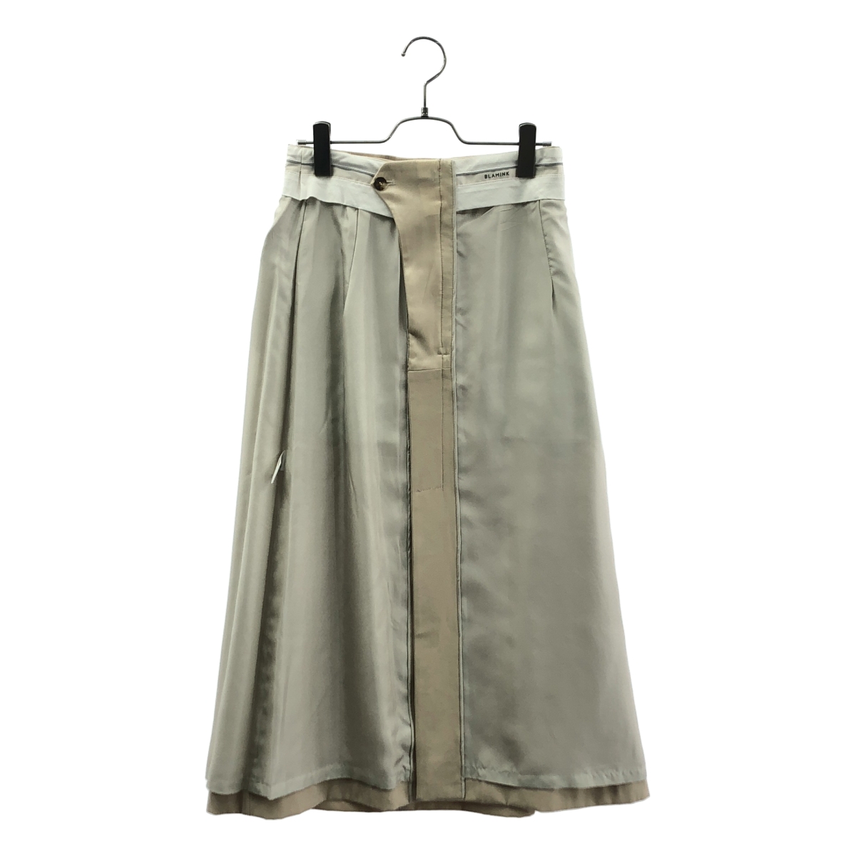 BLAMINK / ブラミンク R W/CO LONG TPZ / スリット スカート / 裏地付き