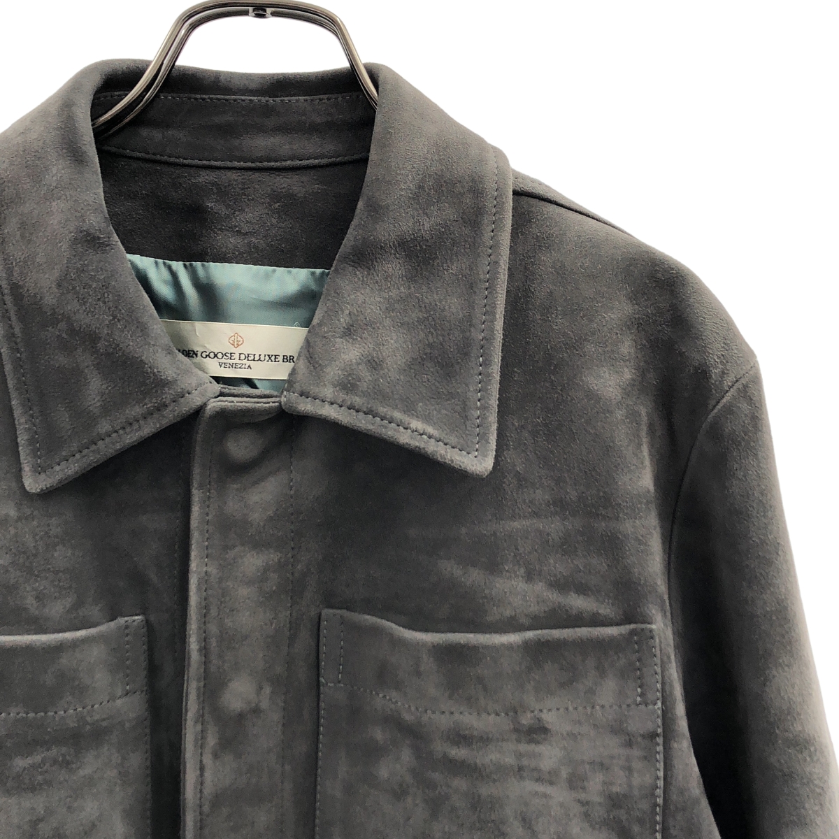 GOLDEN GOOSE / ゴールデングース スエードレザー ブルゾン ジャケット