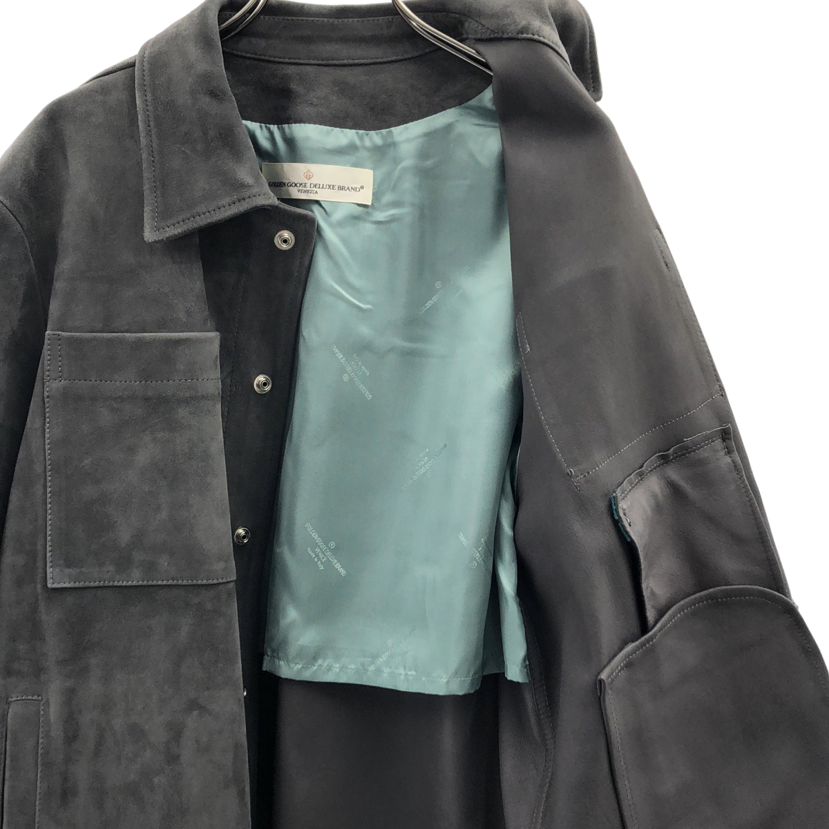 GOLDEN GOOSE / ゴールデングース スエードレザー ブルゾン ジャケット