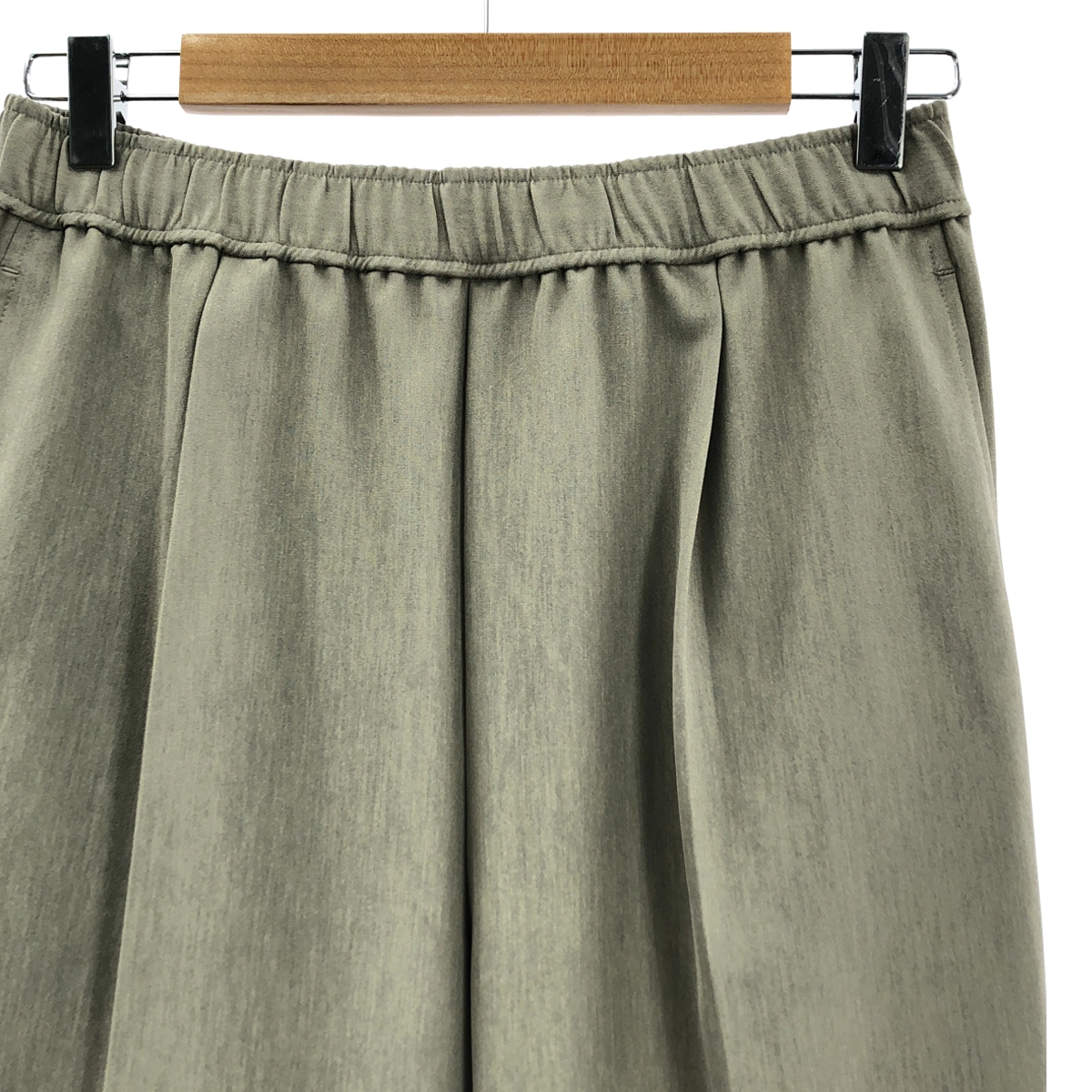 Framework / フレームワーク ドローストリング イージー カットフレアパンツ