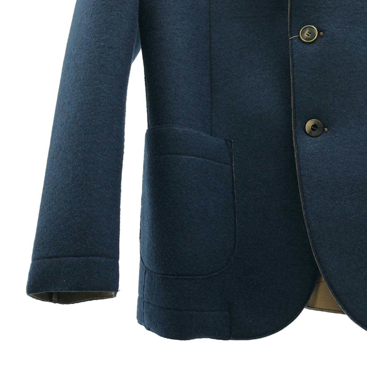 その他 ウール シングルブレスト ジャケット