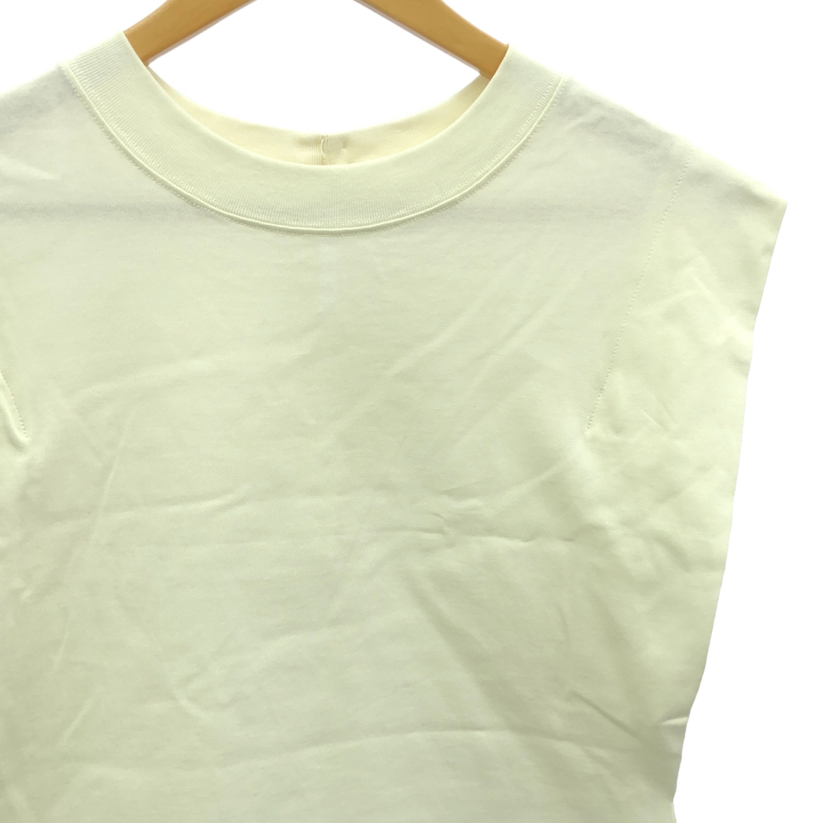 Mame Kurogouchi / マメクロゴウチ Jersey Sleeveless Top / コットンジャージートップ カットソー