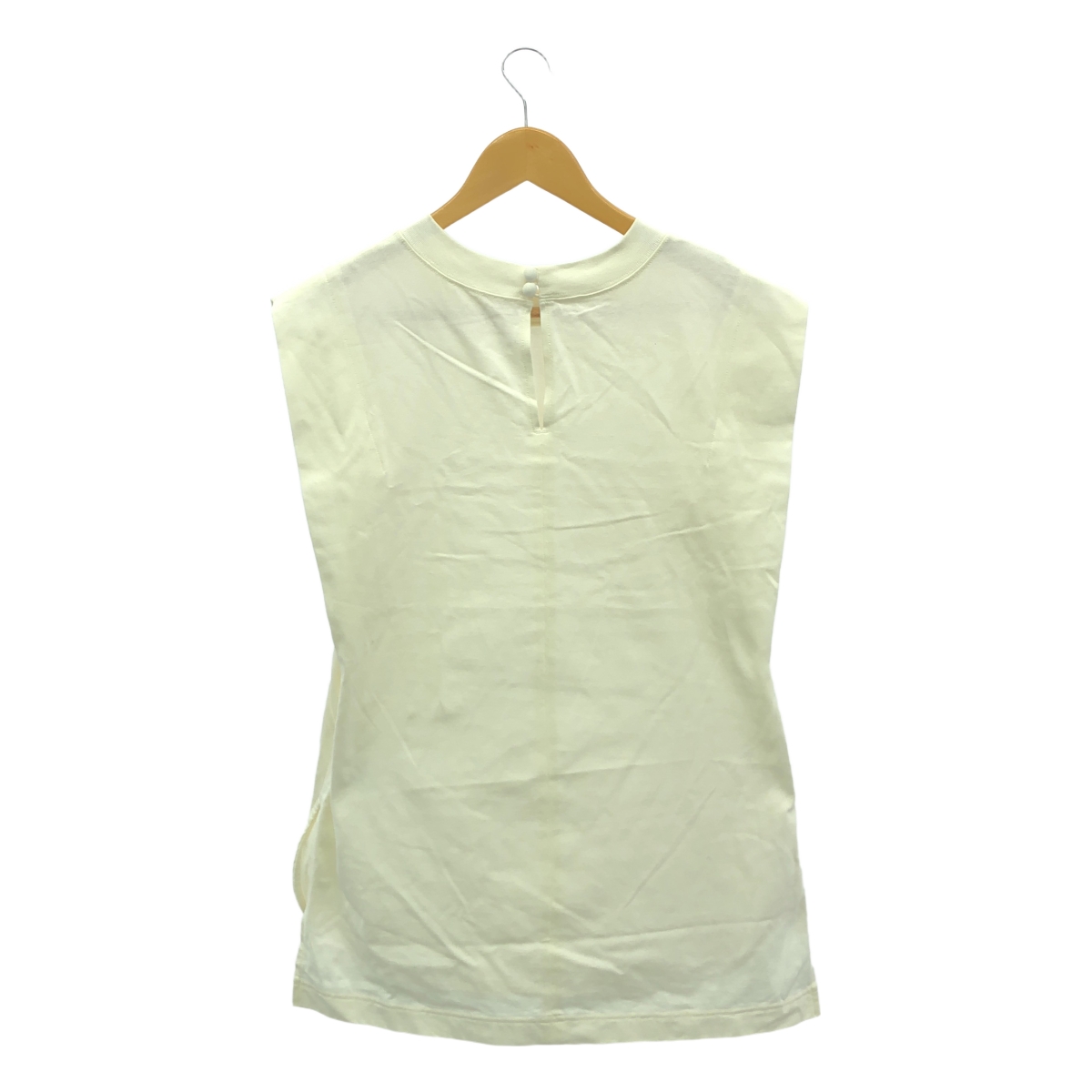 Mame Kurogouchi / マメクロゴウチ Jersey Sleeveless Top / コットンジャージートップ カットソー