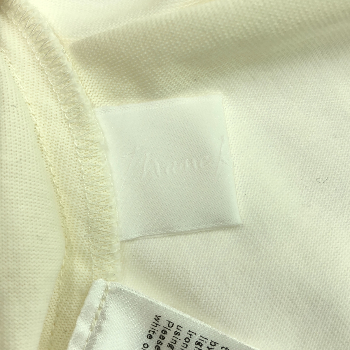 Mame Kurogouchi / マメクロゴウチ Jersey Sleeveless Top / コットンジャージートップ カットソー