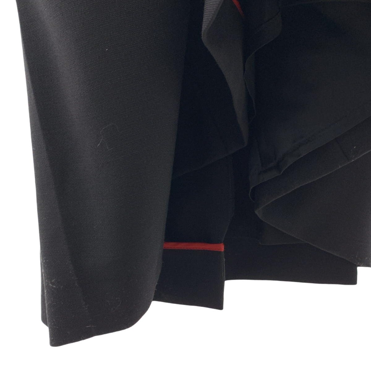 Maison Margiela / メゾンマルジェラ シルク バラセアウール 異素材 切替 変形 リワークドウールドレス ワンピース