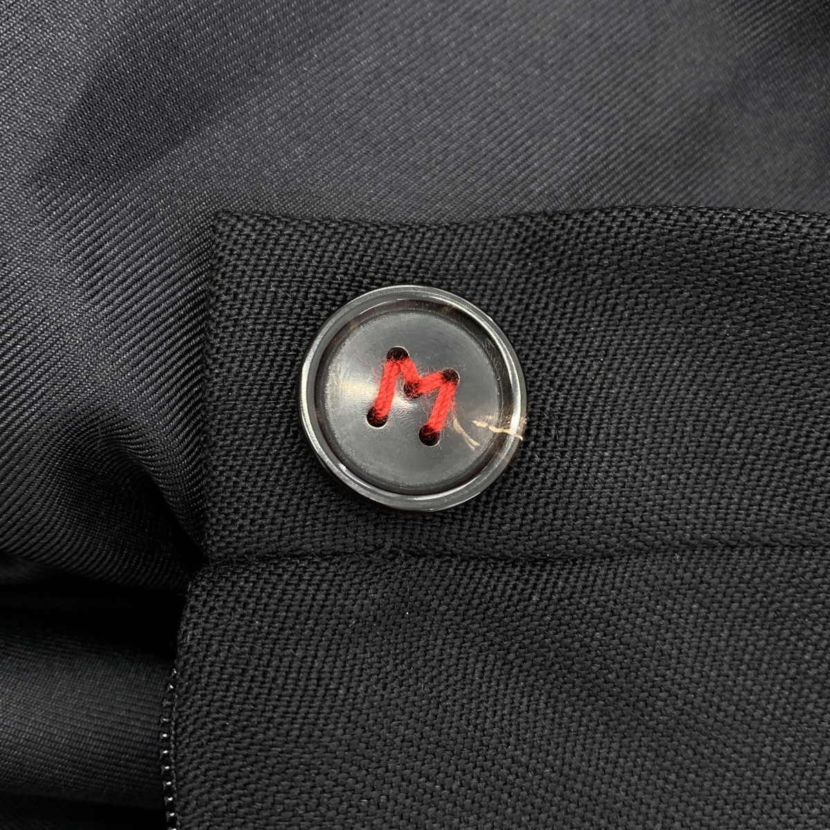 Maison Margiela / メゾンマルジェラ シルク バラセアウール 異素材 切替 変形 リワークドウールドレス ワンピース