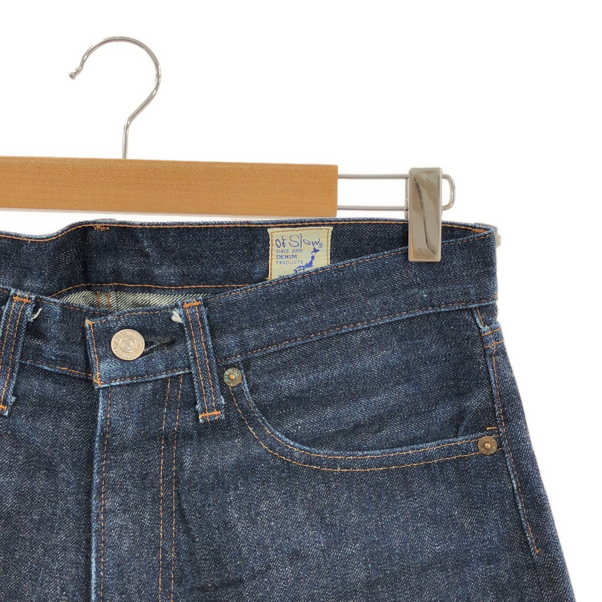 orslow / オアスロウ 101 ジップフライ テーパード デニムパンツ