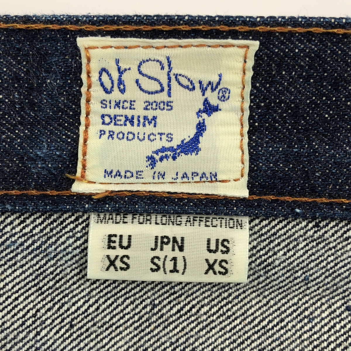 orslow / オアスロウ 101 ジップフライ テーパード デニムパンツ