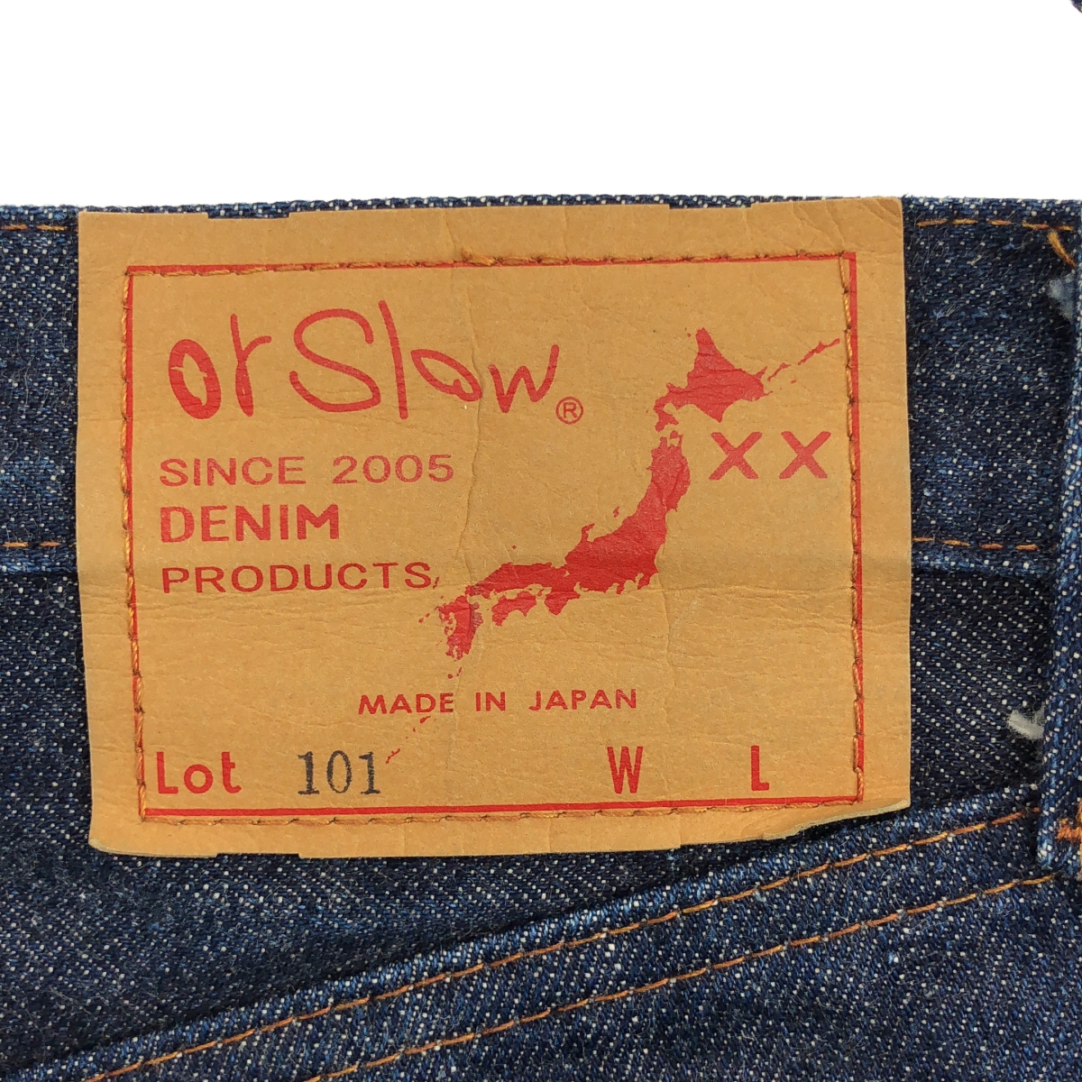 orslow / オアスロウ 101 ジップフライ テーパード デニムパンツ