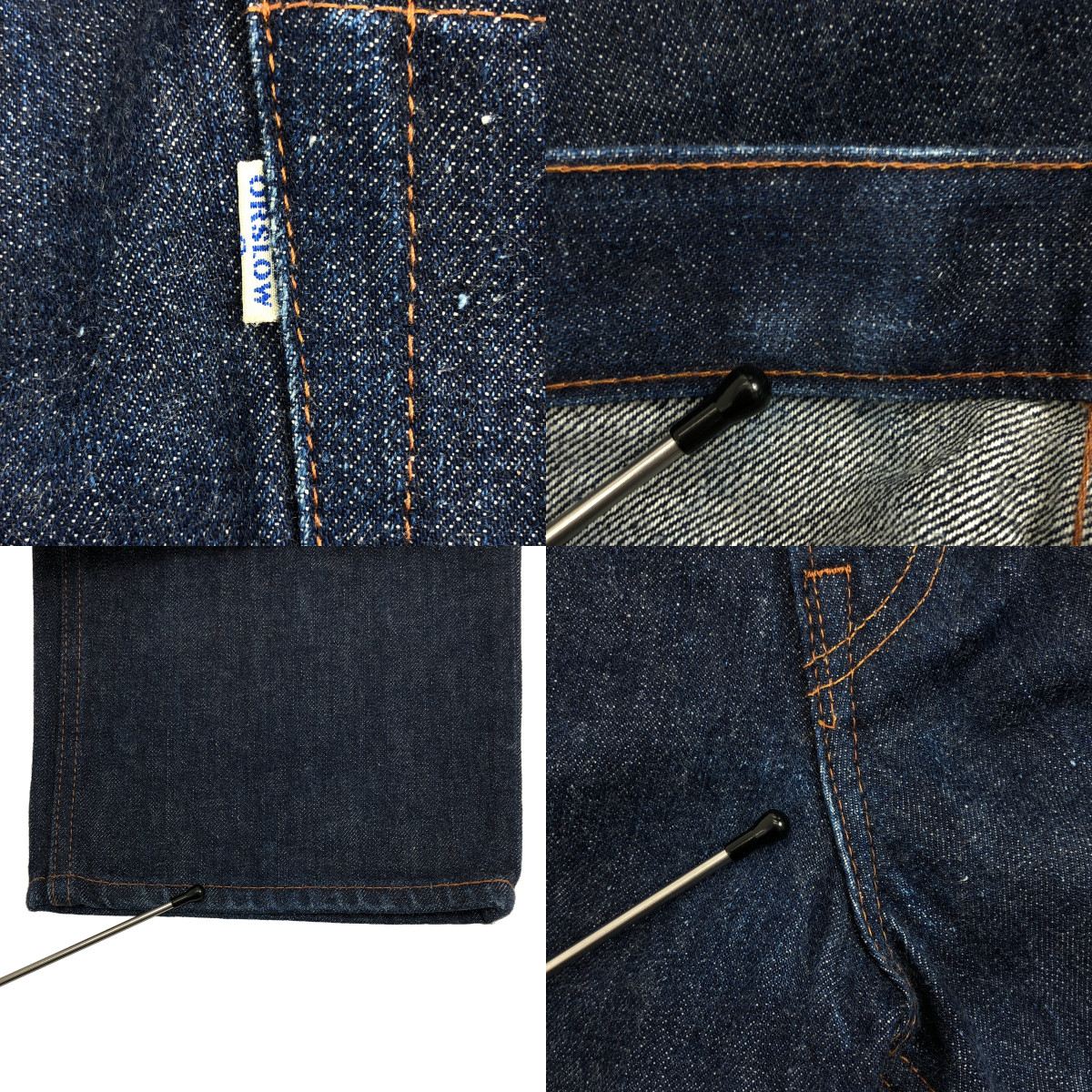 orslow / オアスロウ 101 ジップフライ テーパード デニムパンツ