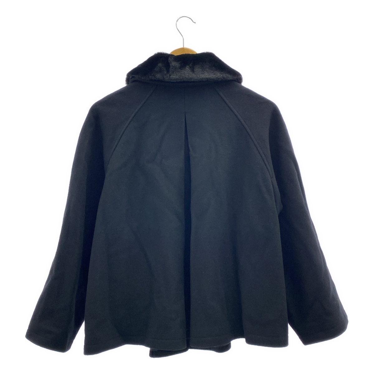 foufou / フーフー fur collar half coat ファー カラーハーフ コート