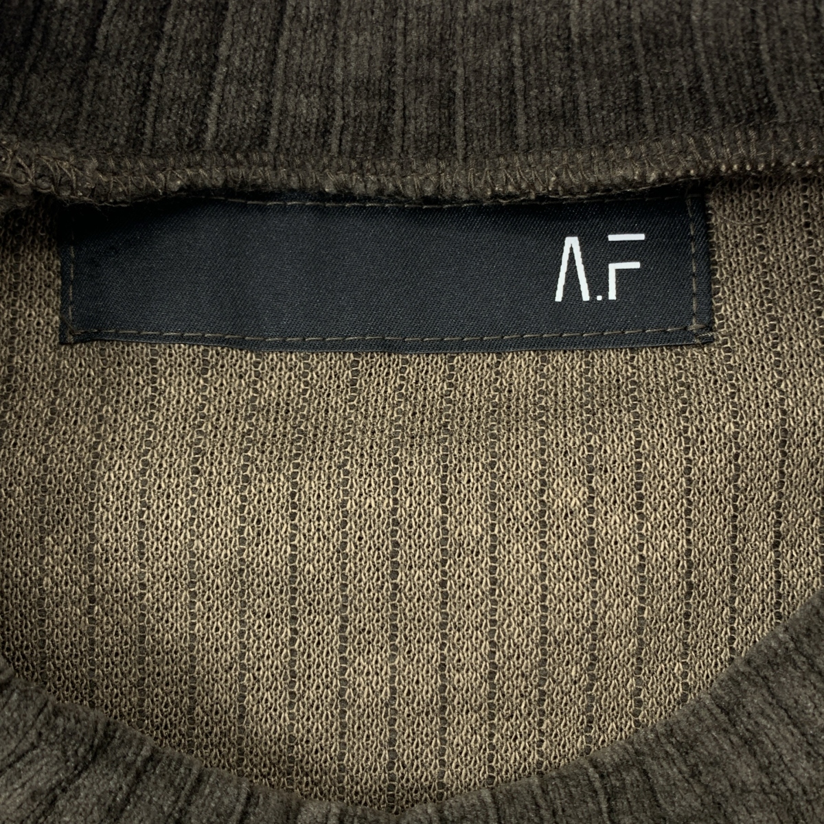 A.F ARTEFACT / エーエフアーティファクト MODUROY KNIT TOPS / ビッグシルエット ニット プルオーバー