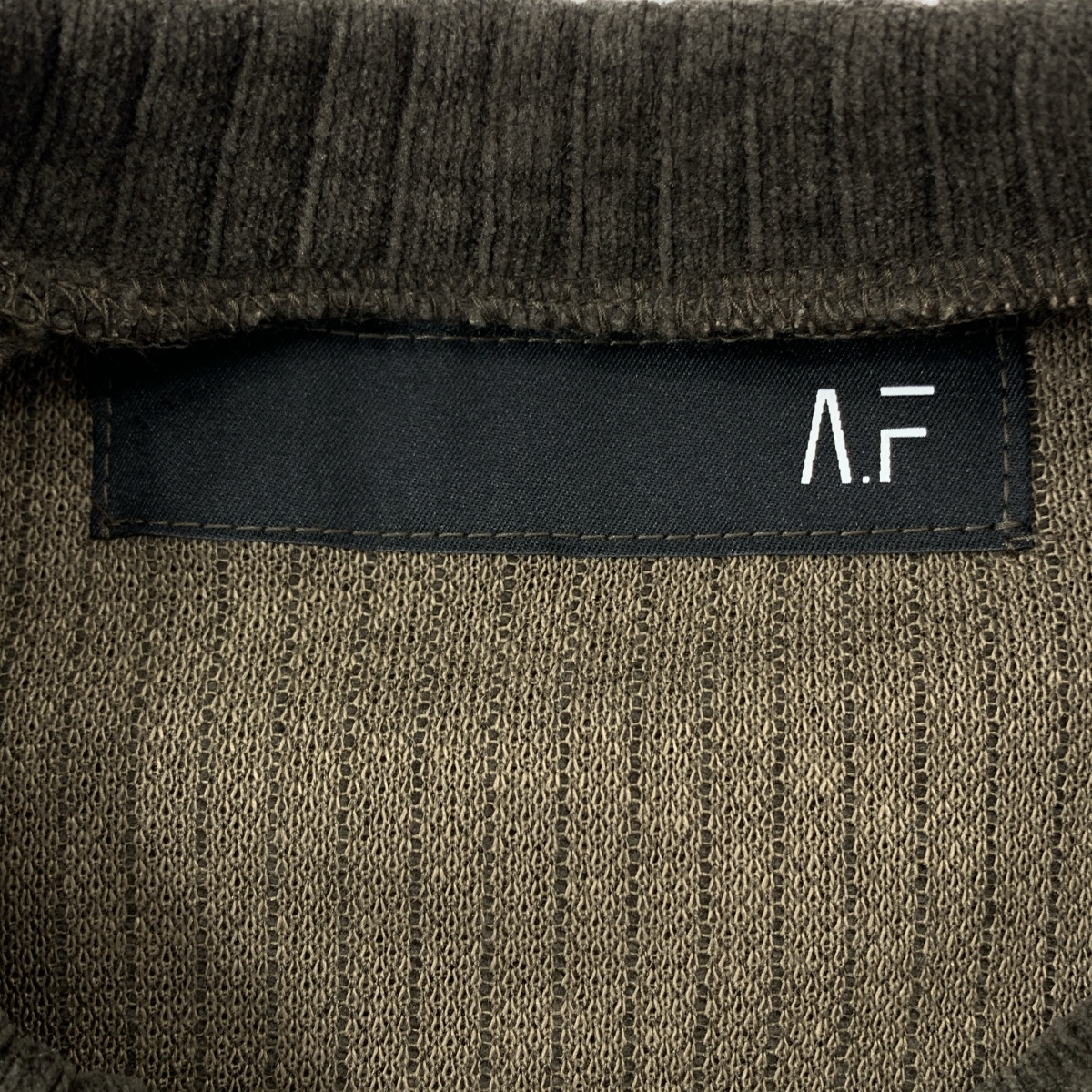 A.F ARTEFACT / エーエフアーティファクト MODUROY KNIT TOPS / ビッグシルエット ニット プルオーバー