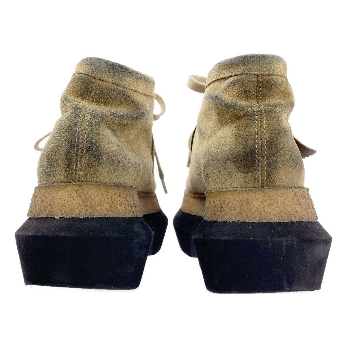 sacai / サカイ × clarks / クラークス Wallabee Boot / スエード レザー ワラビー ショート ブーツ