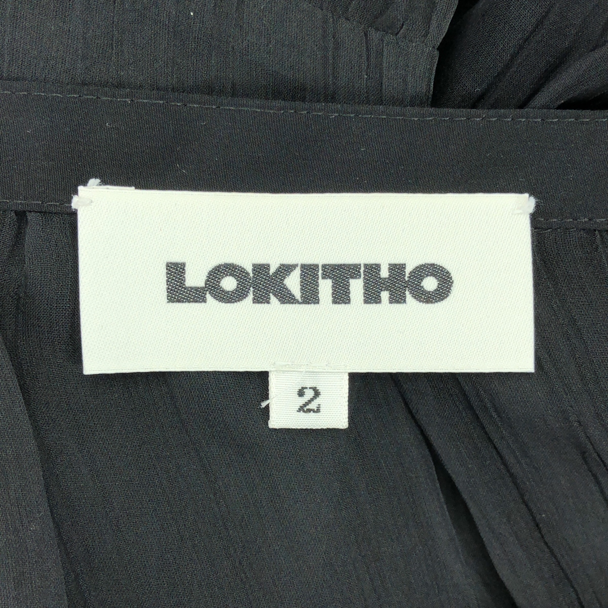 LOKITHO / ロキト SILK YORYU SKIRT シルク レイヤード ロングスカート