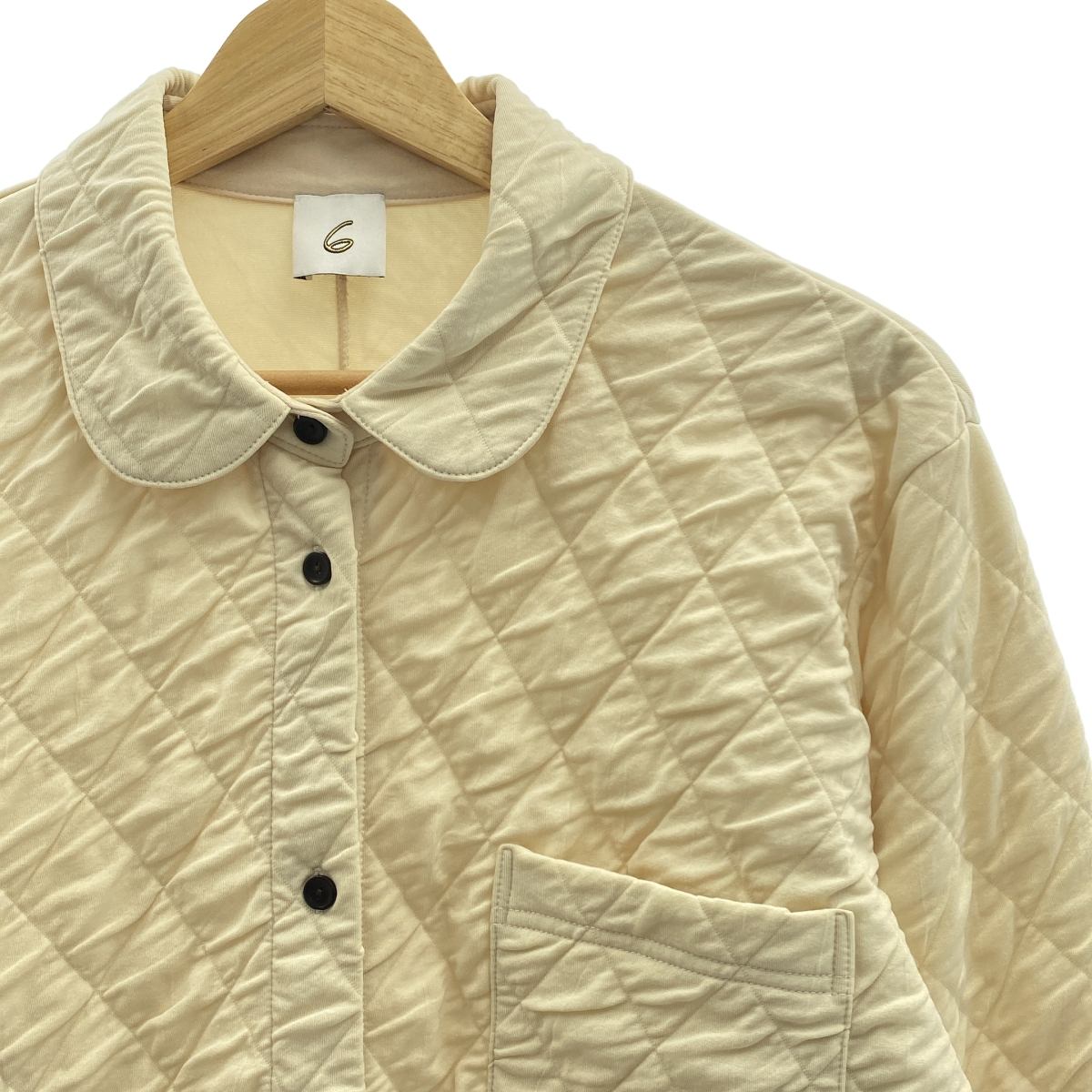 6(ROKU) / ロク QUILTED SHIRT キルティング シャツ