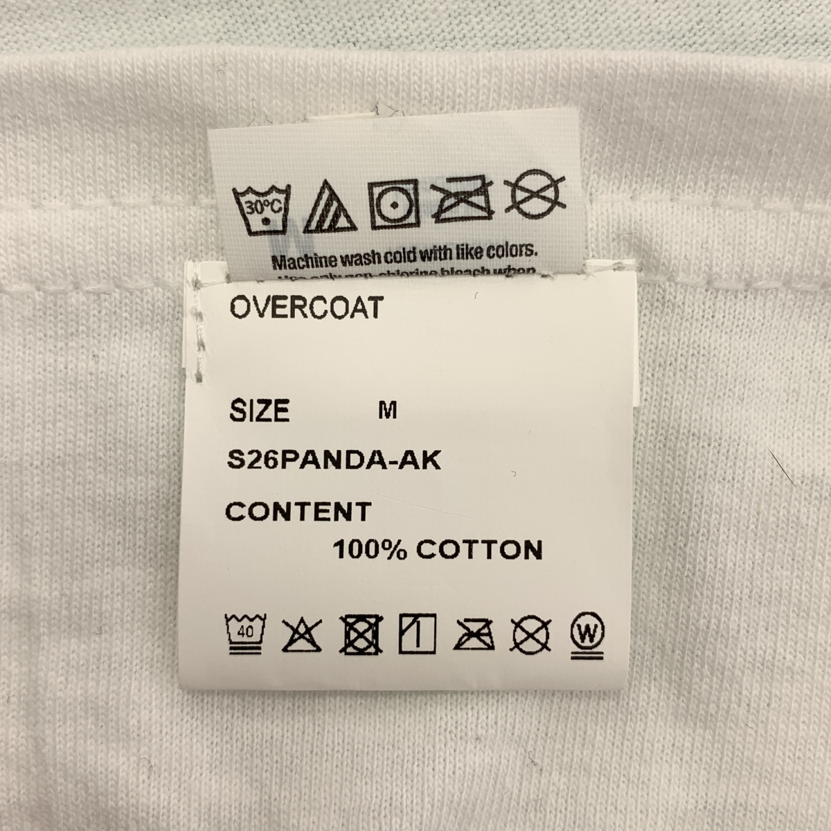 OVERCOAT / オーバーコート kulachek collaboration panda t-shirt カットソー