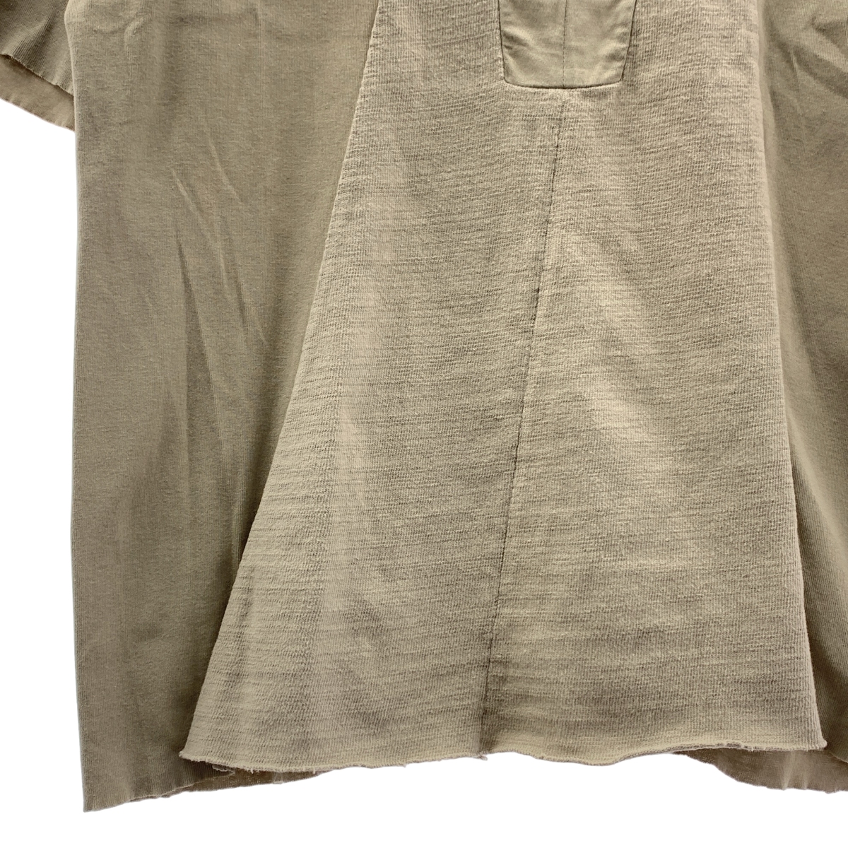 Rick Owens / リックオウエンス LUXOR Panelled Crewneck T-Shirt パネルド クルーネック Tシャツ