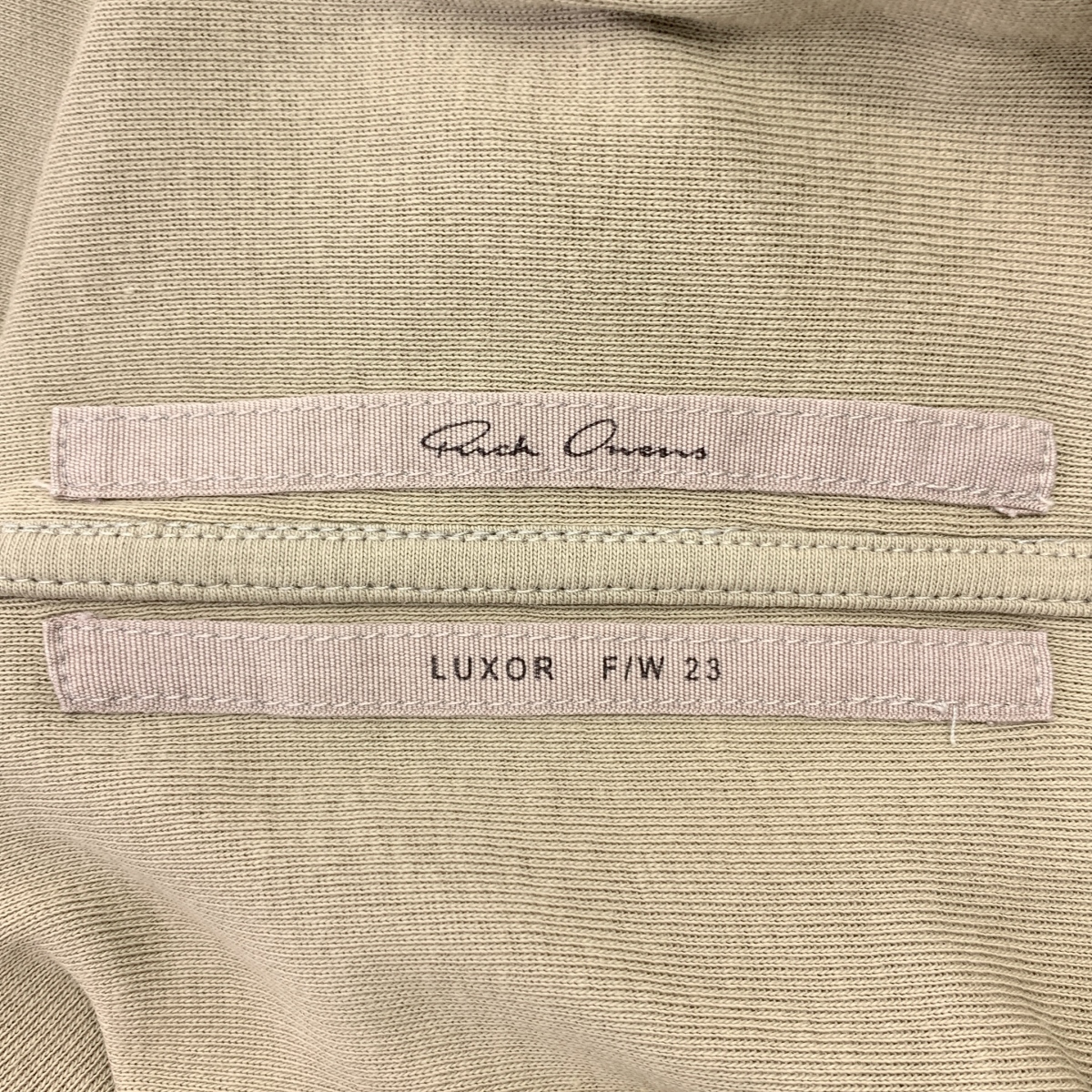 Rick Owens / リックオウエンス LUXOR Panelled Crewneck T-Shirt パネルド クルーネック Tシャツ