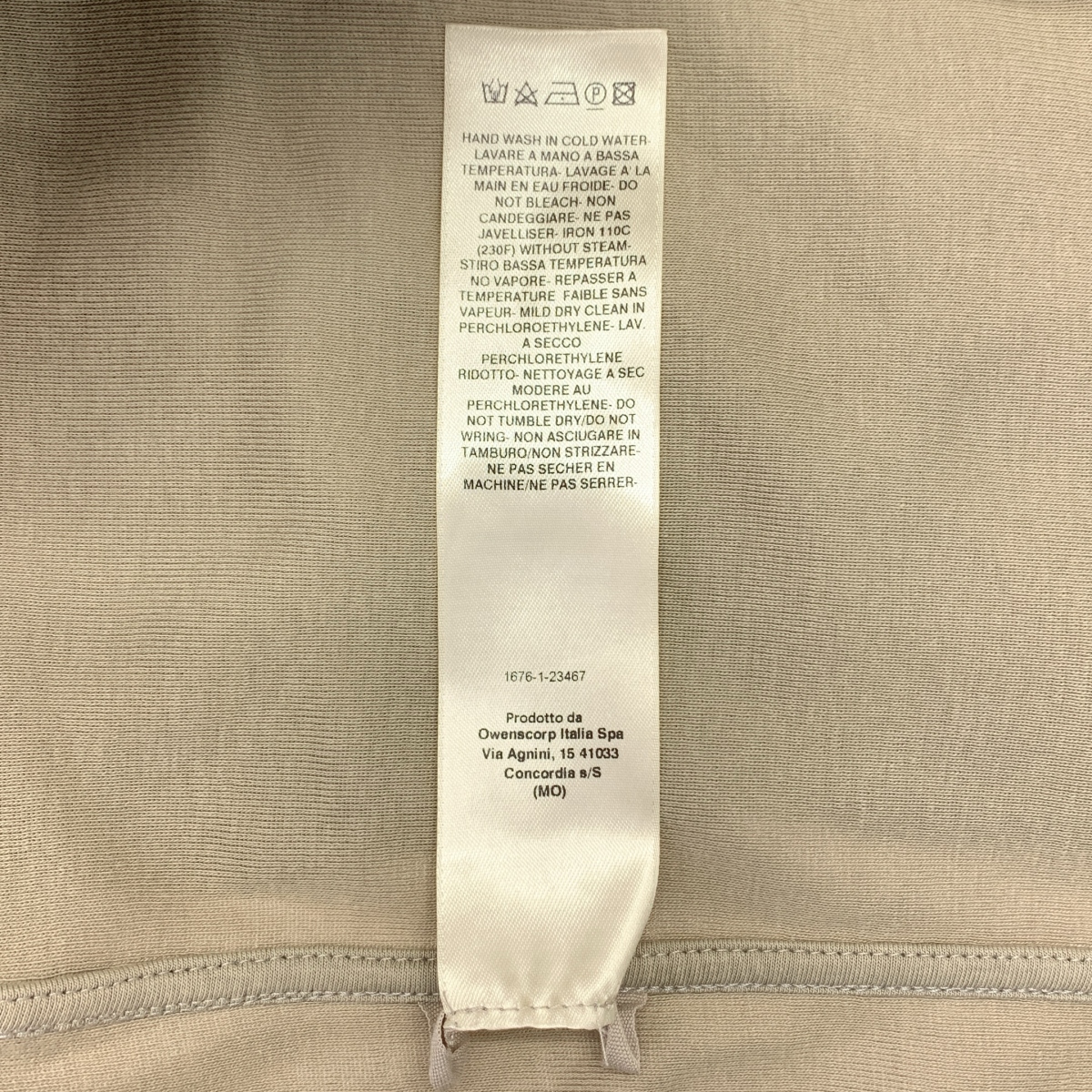 Rick Owens / リックオウエンス LUXOR Panelled Crewneck T-Shirt パネルド クルーネック Tシャツ