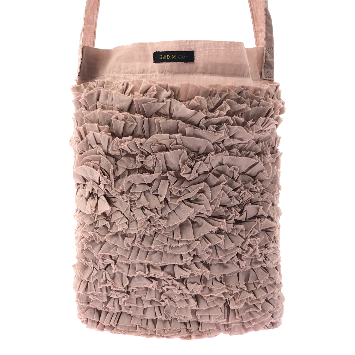 R & D.M.Co- / オールドマンズテーラー FRILL ONE SHOULDER BAG フリル ワンショルダーバッグ