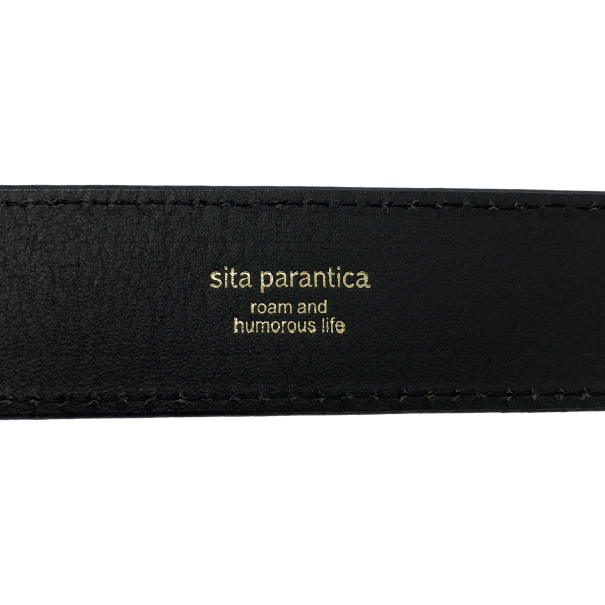 MUSE de Deuxieme Classe / ミューズドゥーズィーエムクラス 【 SITA PARANTICA / シータパランティカ 】ツキ レザー バックルベルト