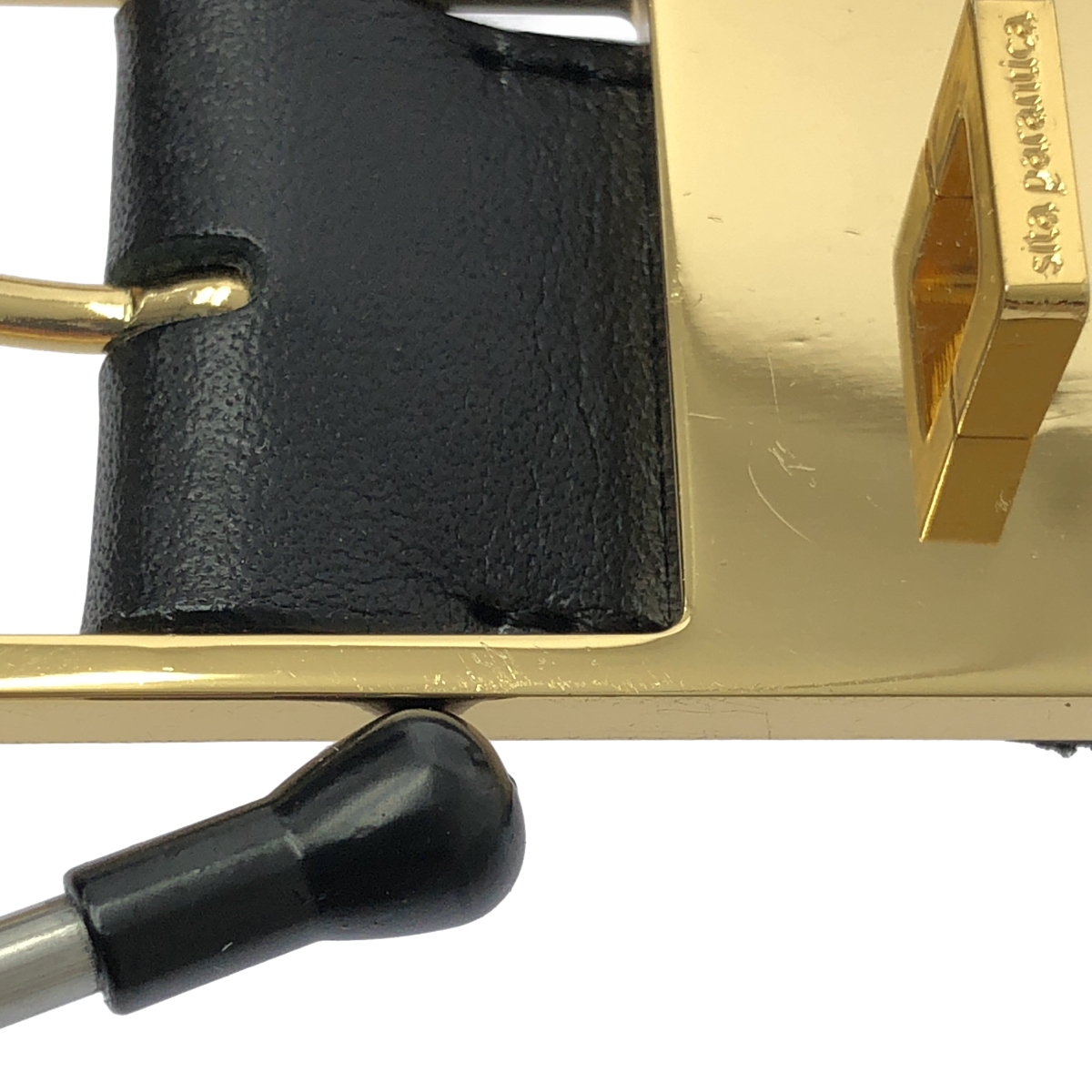 MUSE de Deuxieme Classe / ミューズドゥーズィーエムクラス 【 SITA PARANTICA / シータパランティカ 】ツキ レザー バックルベルト