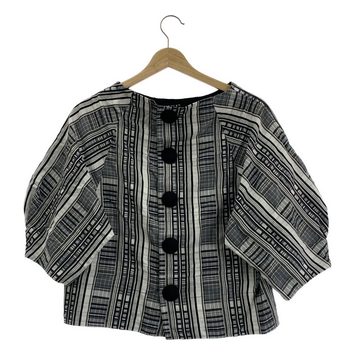 ADORE / アドーア モノトーン チェック ブラウス シャツ