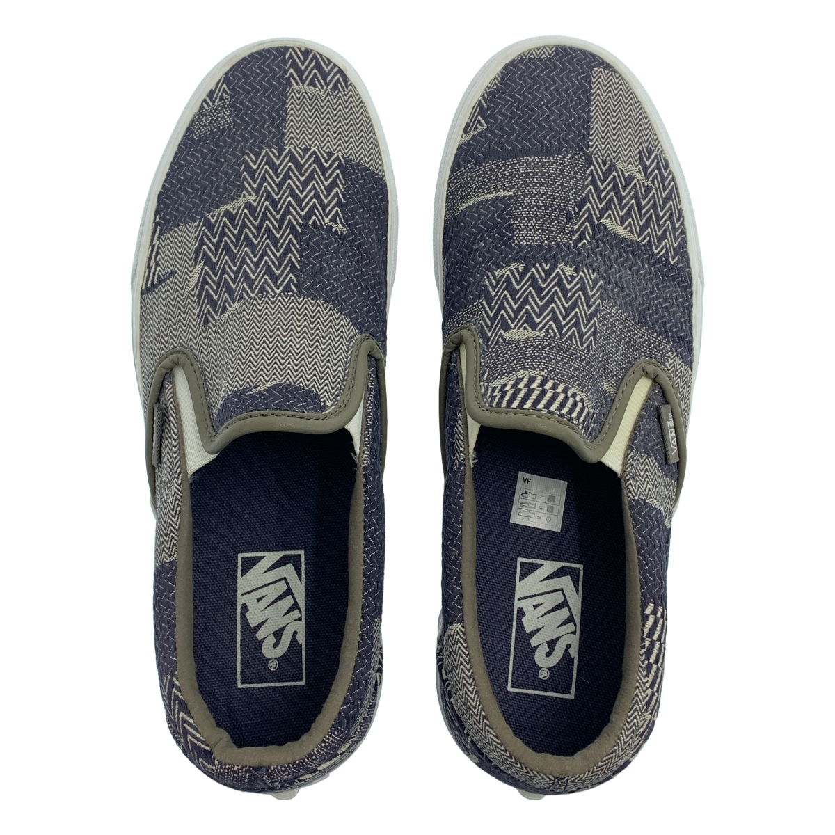 VANS / バンズ Classic Slip-On / Denim Patchwork / デニムパッチワーク スリッポン スニーカー