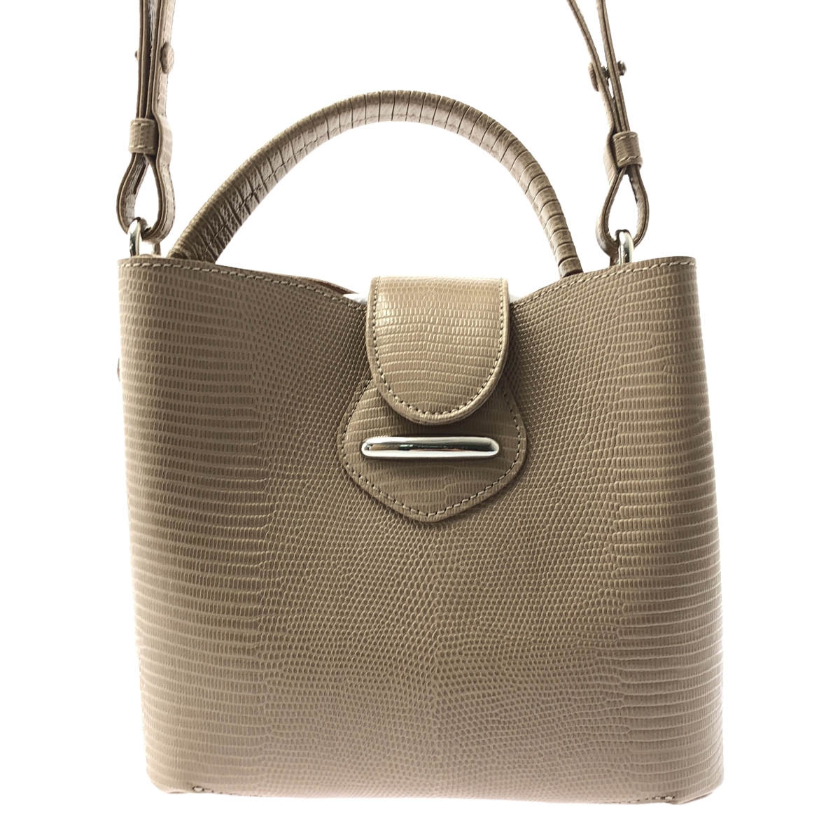 その他 Caille カーユ リザード ハンドバッグ